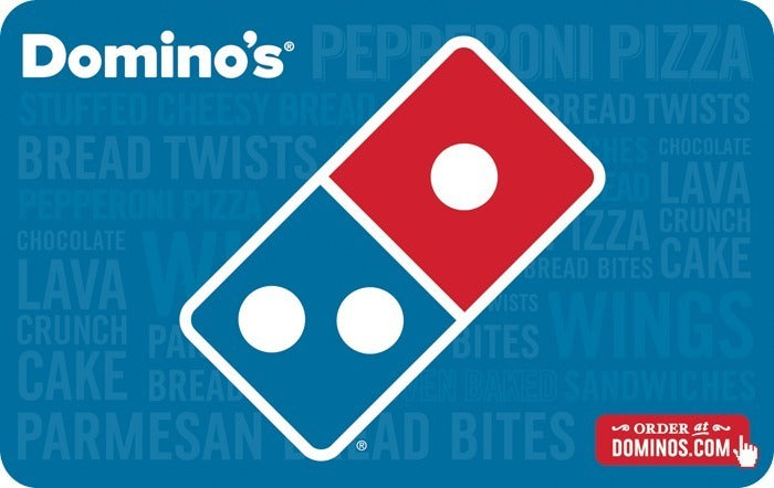 Dominos Pizza $15 eGift Cards (email delivery) 40% Off