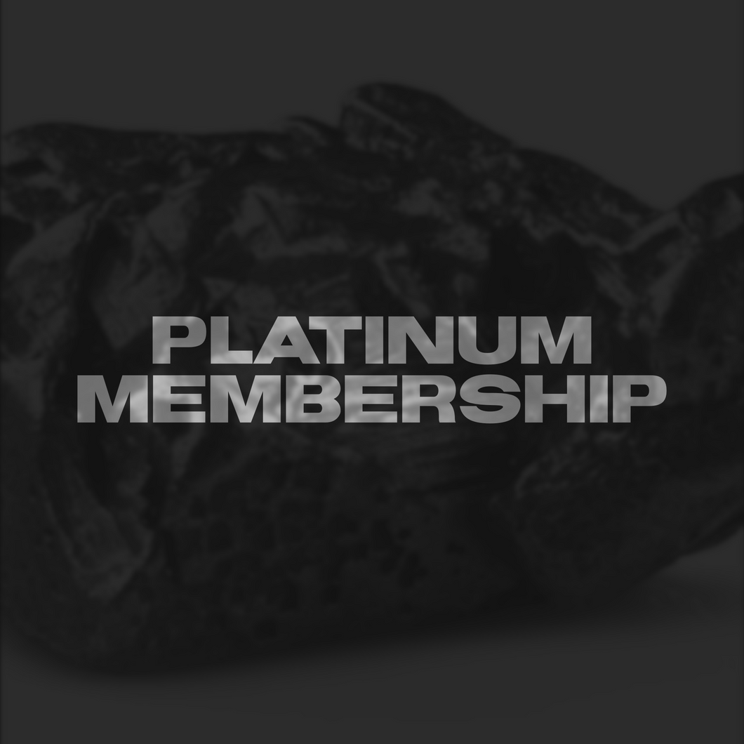 $9.99/mth Platinum Membership (1,000 AVAILABLE)